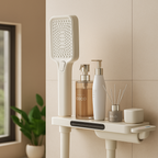 Modern bathroom mixer tap wall mounted waterfall bath faucet with handheld shower front view