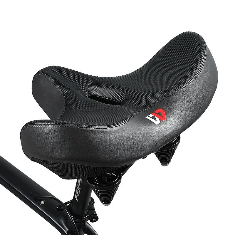 Wide Bike Saddle, Ergonomic Breathable Comfort Bicycle Seat for City & Touring Bikes-Ridorn
