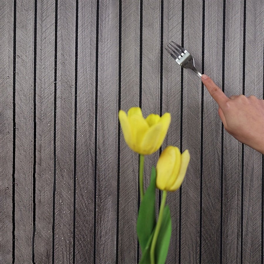 Wood Look Wall Panels, Self-Adhesive 3D PVC Wall Covering for Accent Walls & Living Room-Ridorn