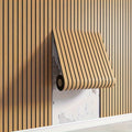 Wood Look Wall Panels, Self-Adhesive 3D PVC Wall Covering for Accent Walls & Living Room-Ridorn