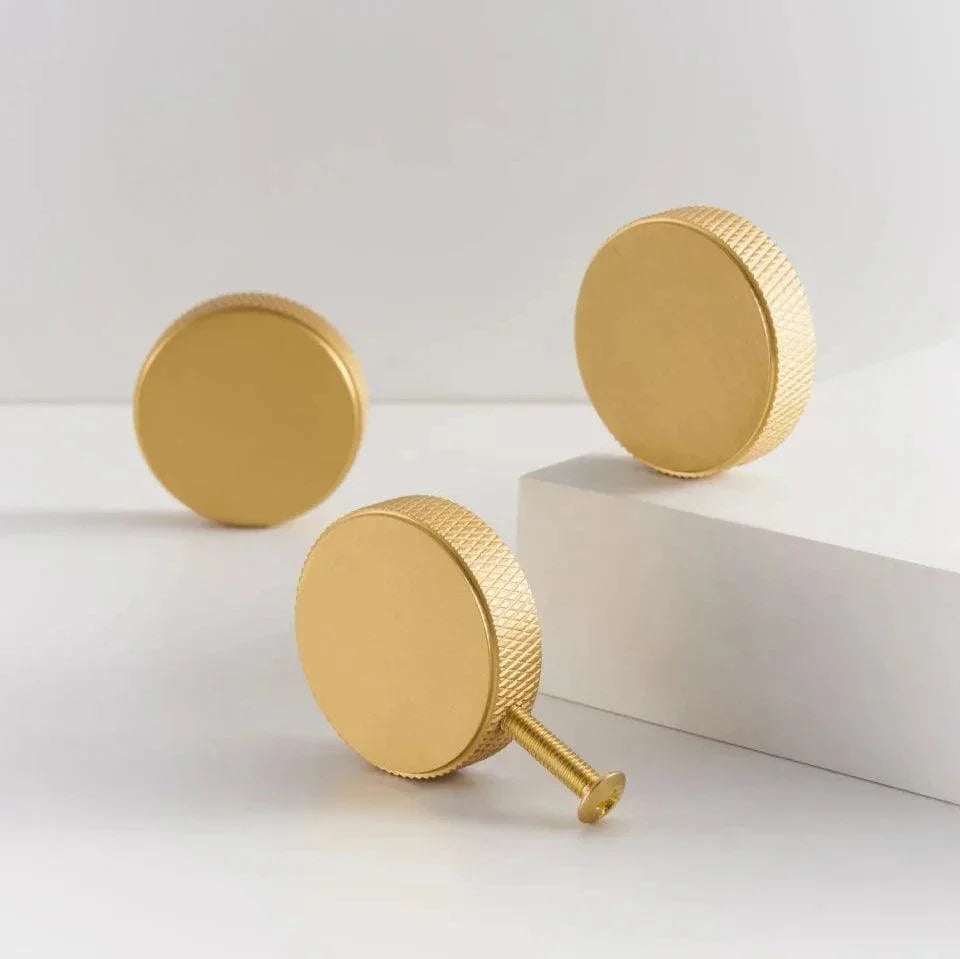 Yngveero Elowencove Knurled Knobs-handles and knobs-Ridorn